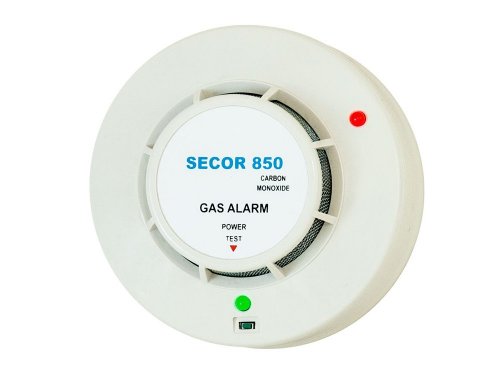 Detector de monoxid de carbon de tavan SECOR 850